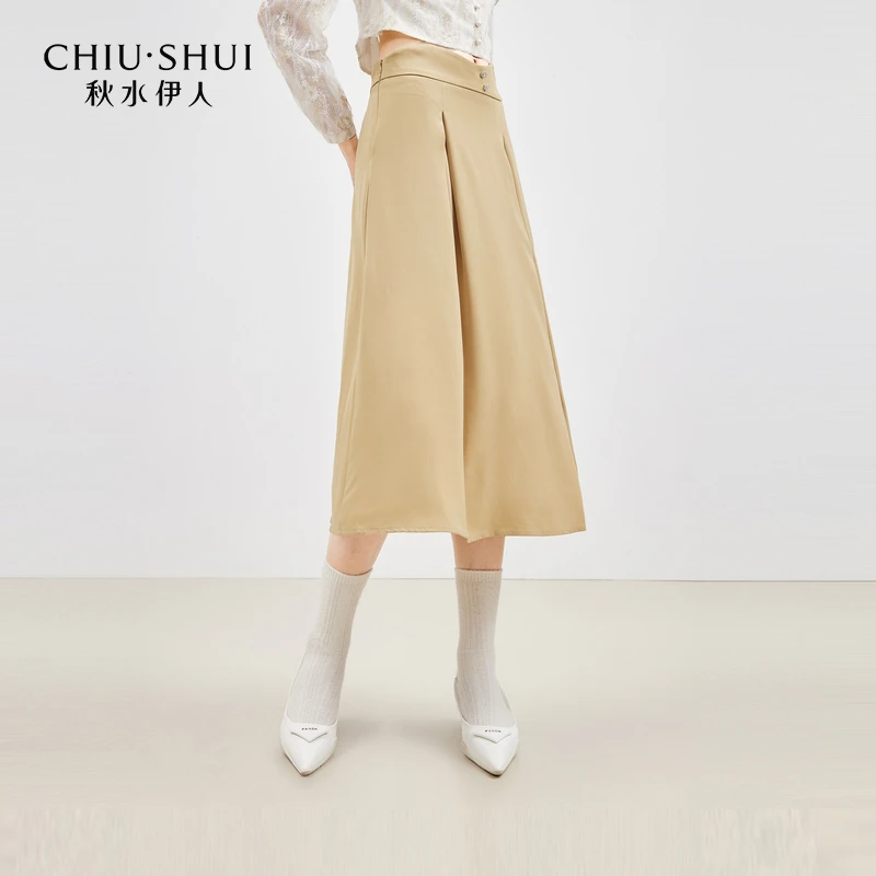 【丽公主】秋水伊人气质半身裙女中长款梨形MM裙子623112A090040