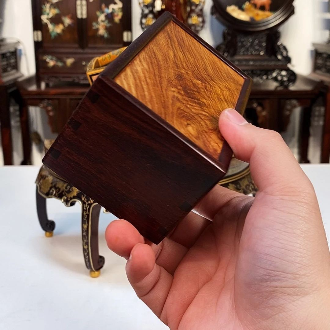 紫檀木类成套家具小叶紫檀盒子