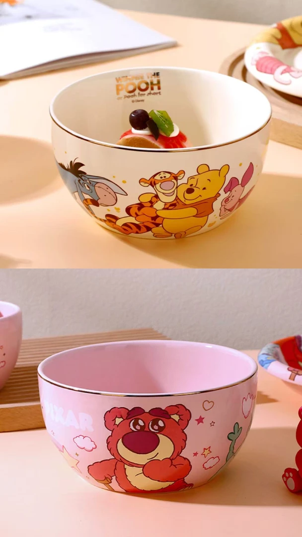 【旭业老张】维尼草莓熊Family系列面碗