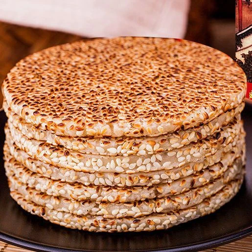 老牌重庆特产开州冰薄月饼老式芝麻饼开县正宗老款老式月饼