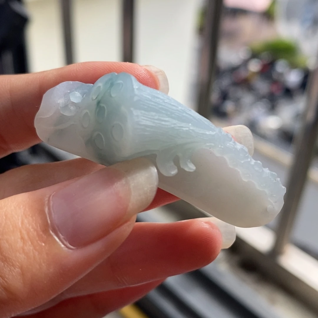 未镶嵌定制翡翠毛货无鉴赏期