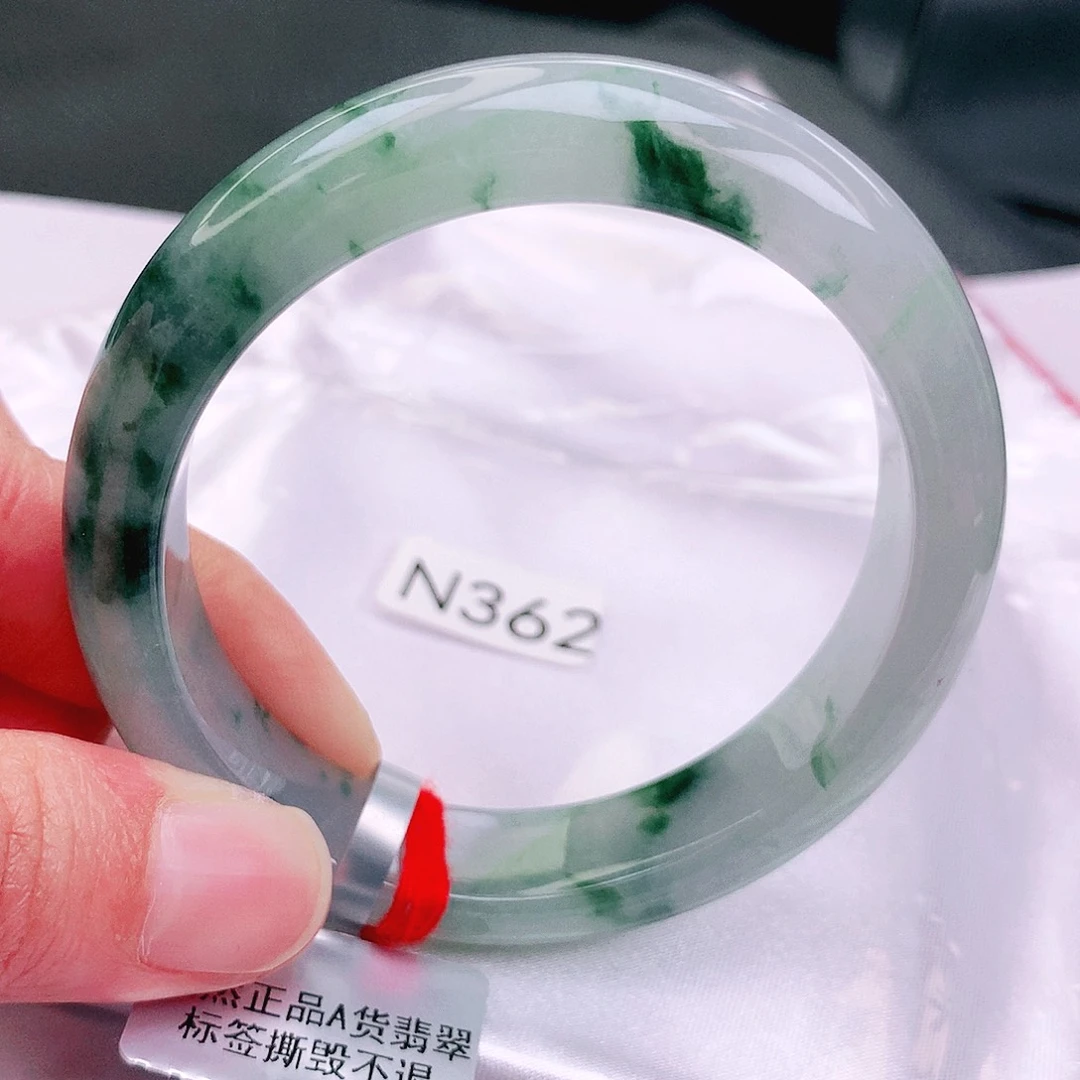 翡翠未镶嵌手镯缅甸天然a货翡翠手镯