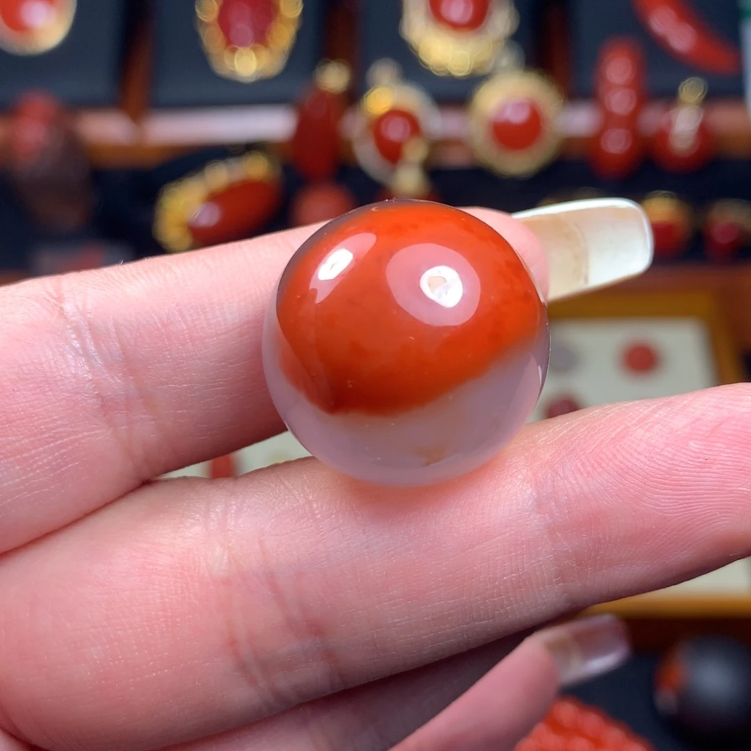 未镶嵌珠子21.3南红玛瑙