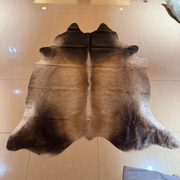 【本尼家】R163 240*215cm专拍牛皮地毯家用轻奢