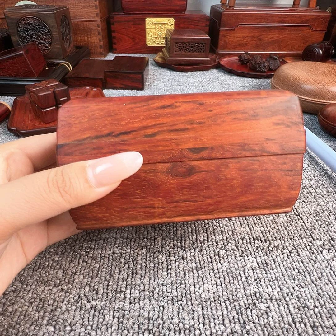 止***善檀香紫檀（小叶紫檀）面包盒