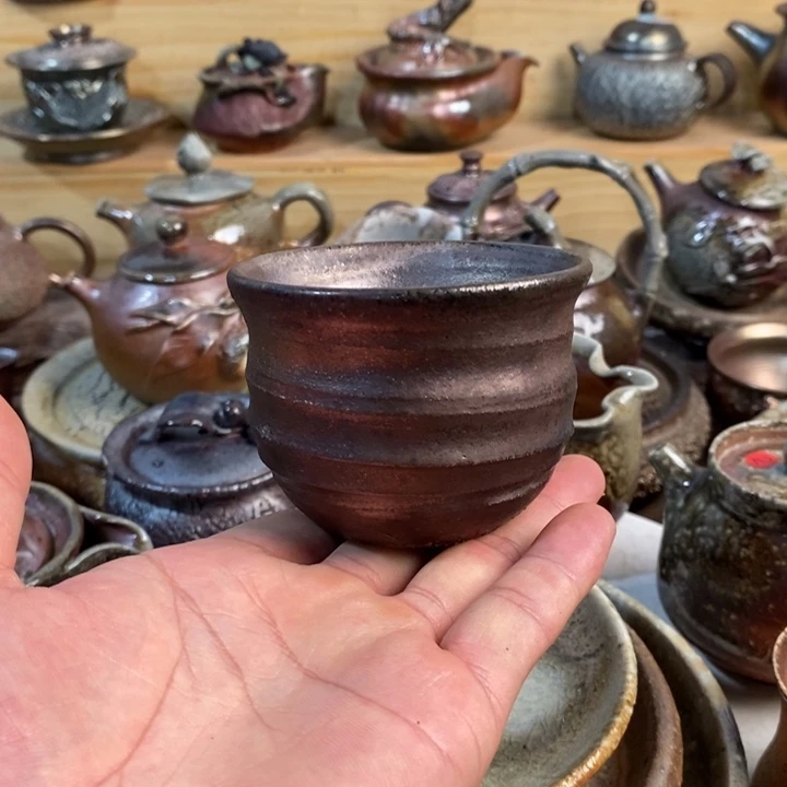 杯柴烧手工制作工艺