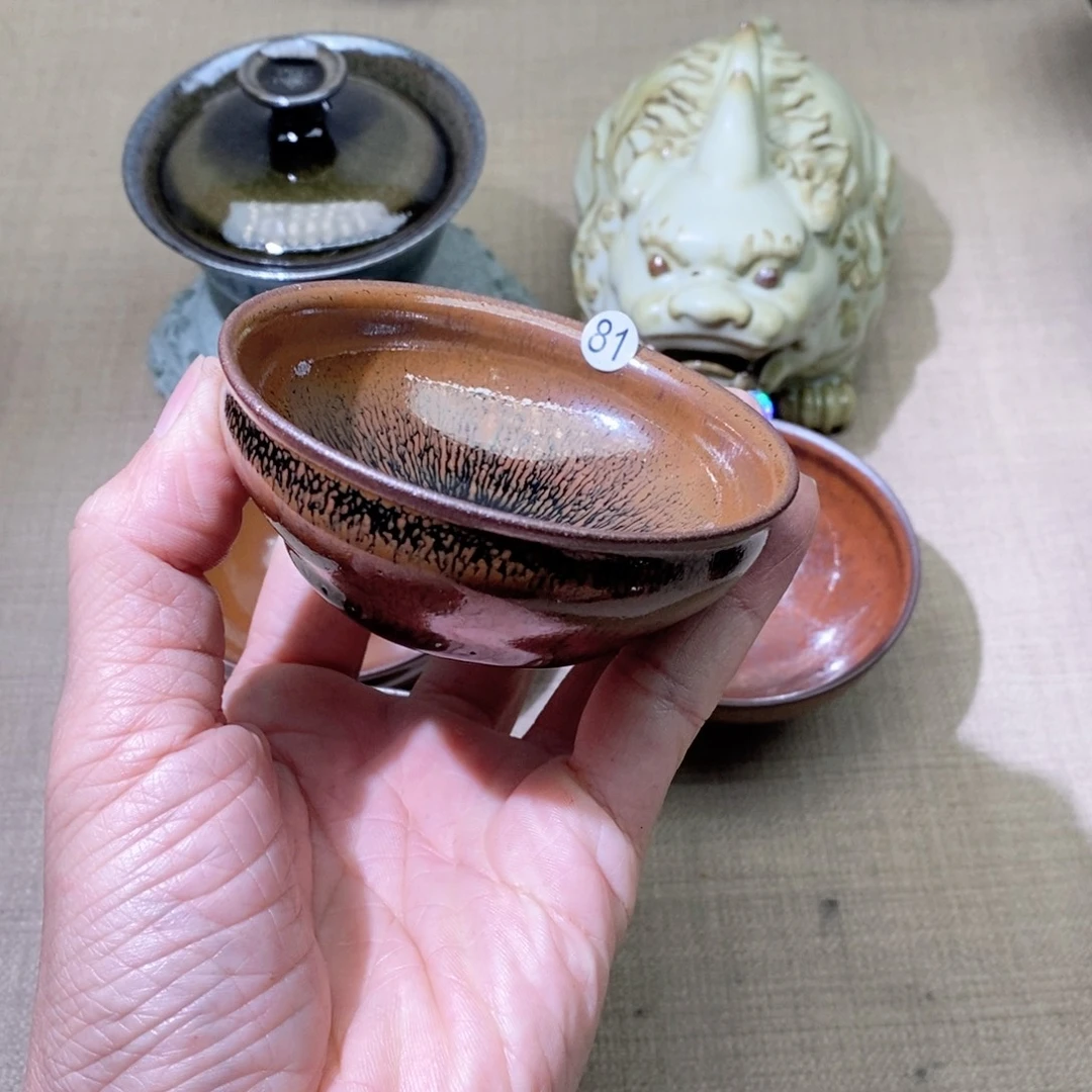 茶盏建盏主人杯漂亮81