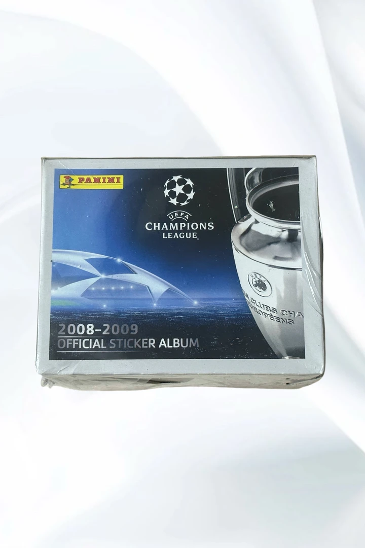 Panini08-09欧冠贴纸 5包 寻找梅西C罗卡卡亨利伊布托雷斯托蒂