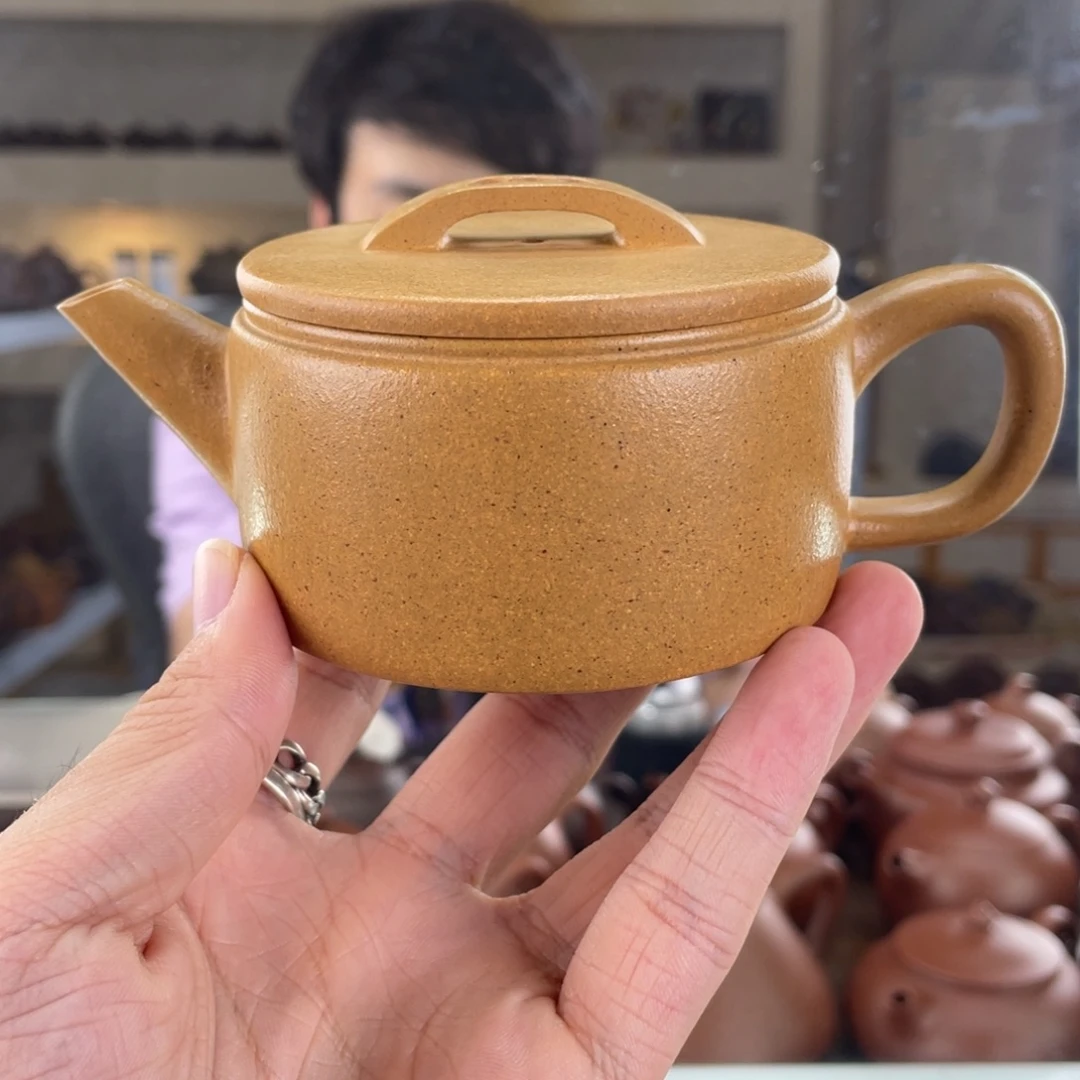 茶壶紫砂180cc黄金段茶壶