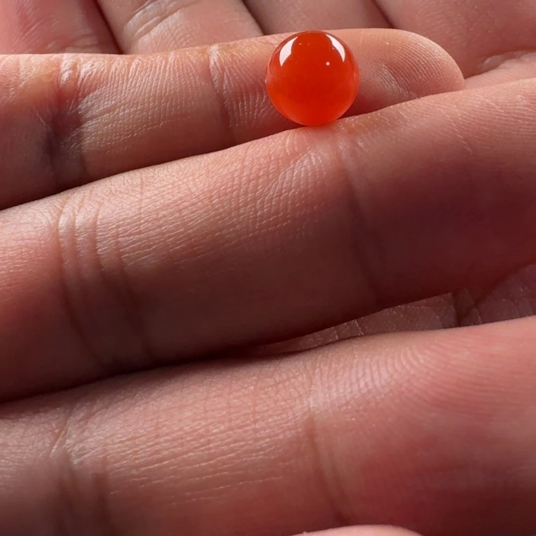 南红玛瑙未镶嵌圆珠8.6