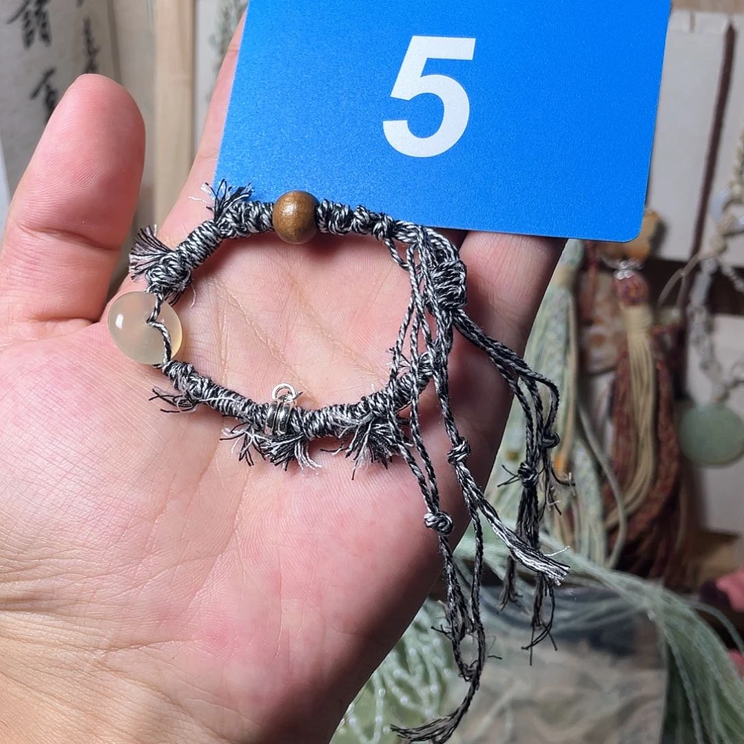 蛇纹石玉合金颈饰