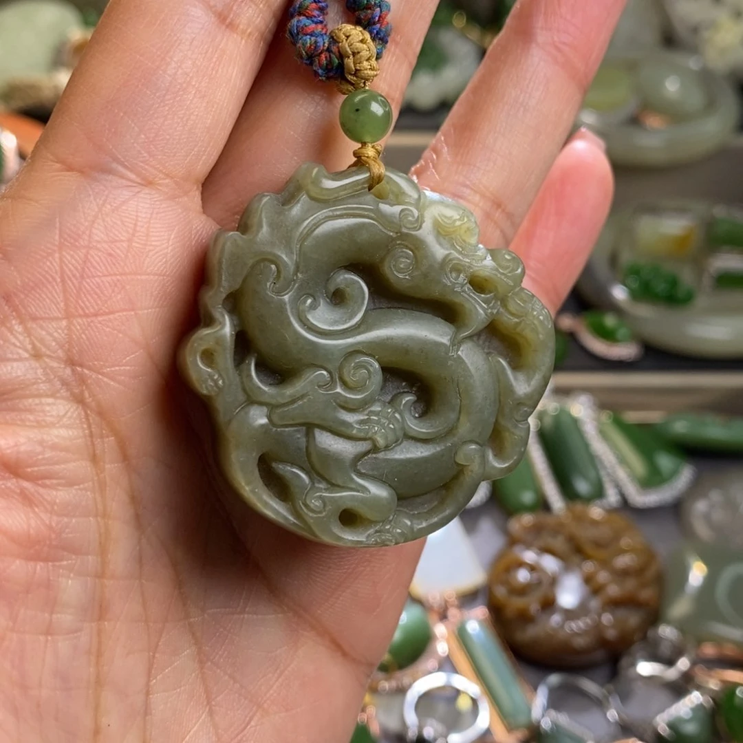 和田玉挂件未镶嵌