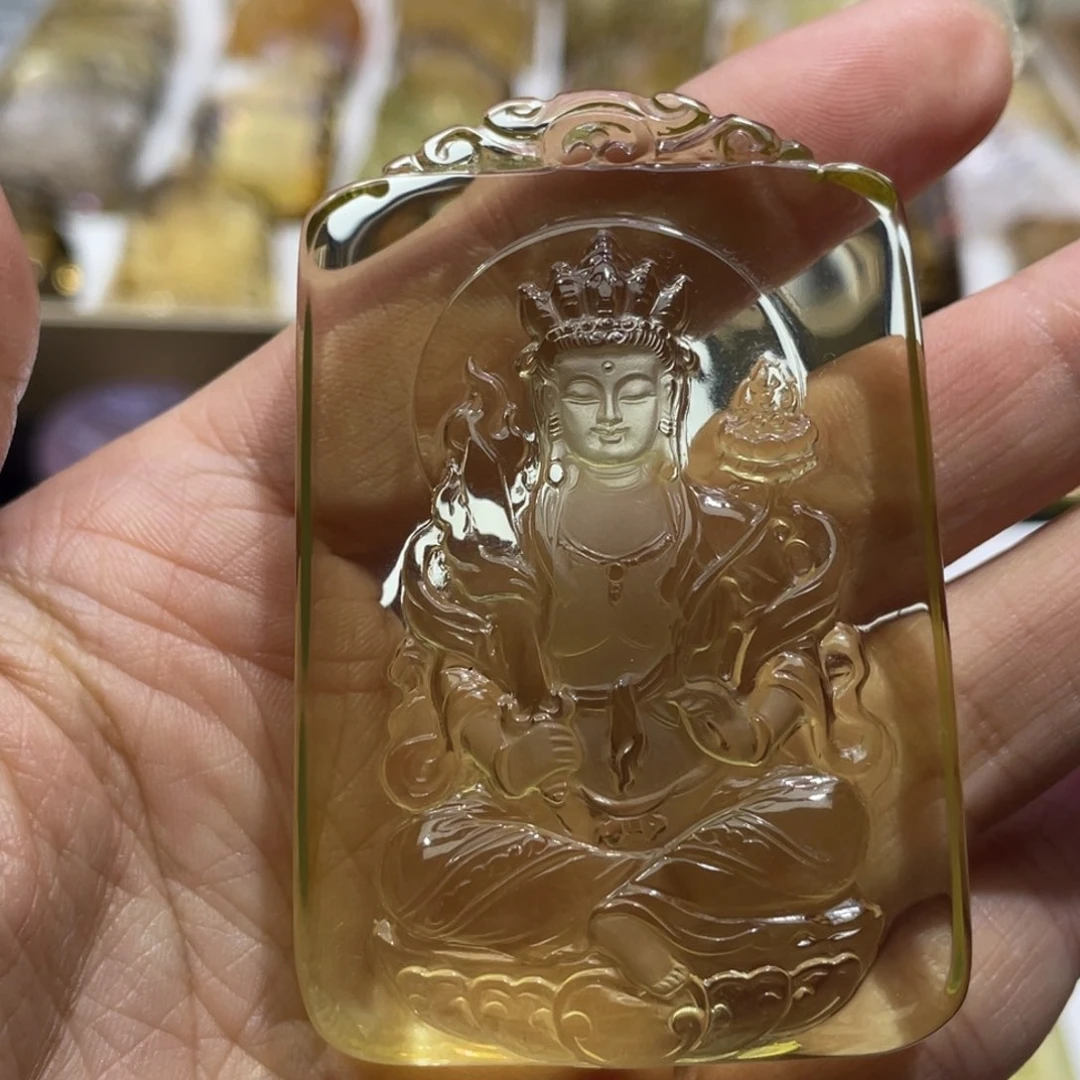水晶颈饰未镶嵌一****人定制