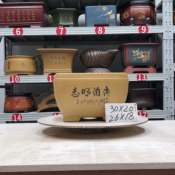 紫砂花盆紫砂花盆