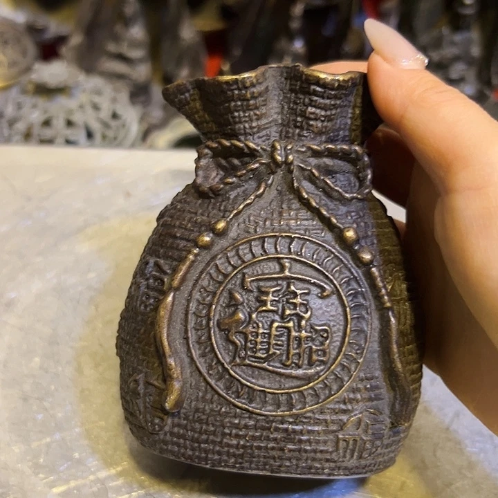 黄铜摆件，文房工艺品摆件