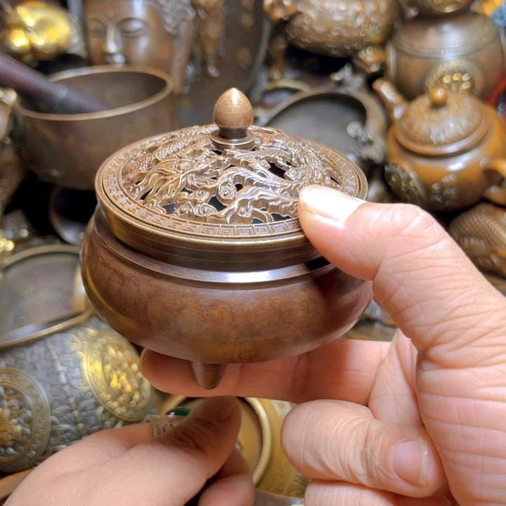 铜器摆件收收藏藏