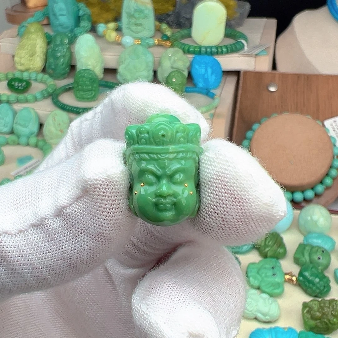 绿松石未镶嵌主播夏