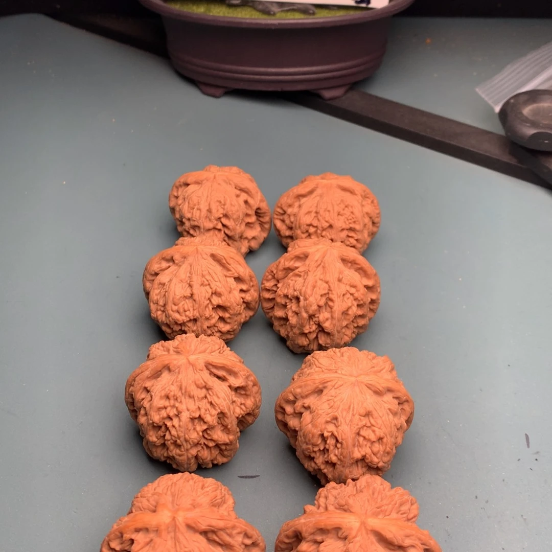 文玩核桃把件粗筋4647修