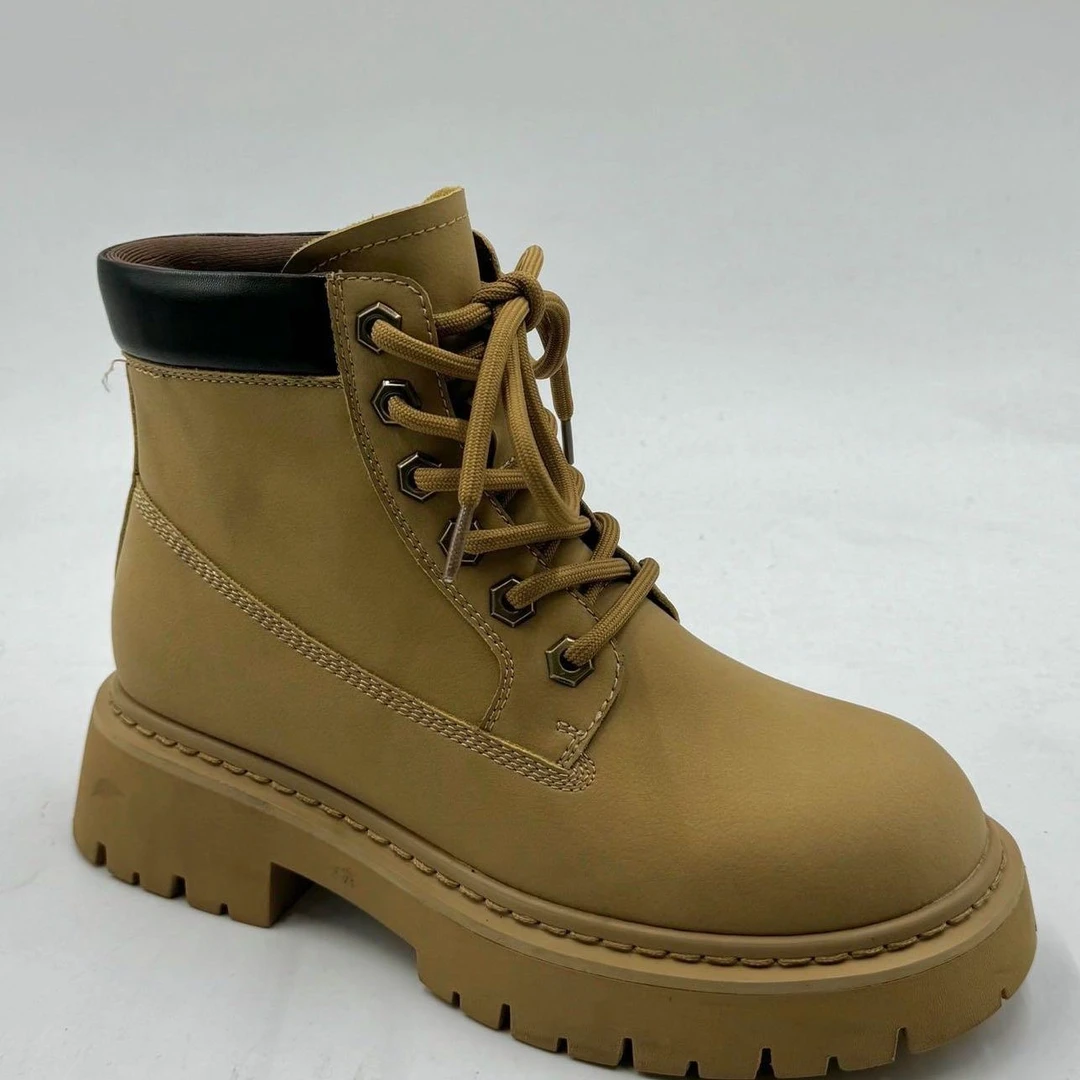 IEF/爱依服2024新款秋季女圆头厚底马丁靴5705-806-