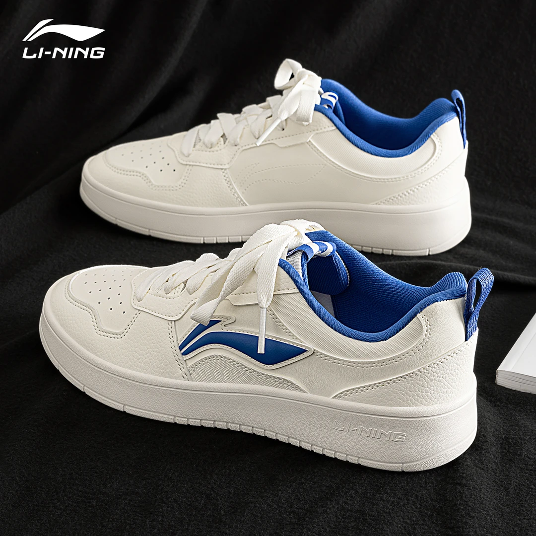 李宁初云鞋子男款板鞋2025春季新款低帮轻便运动鞋百搭时尚休闲鞋
