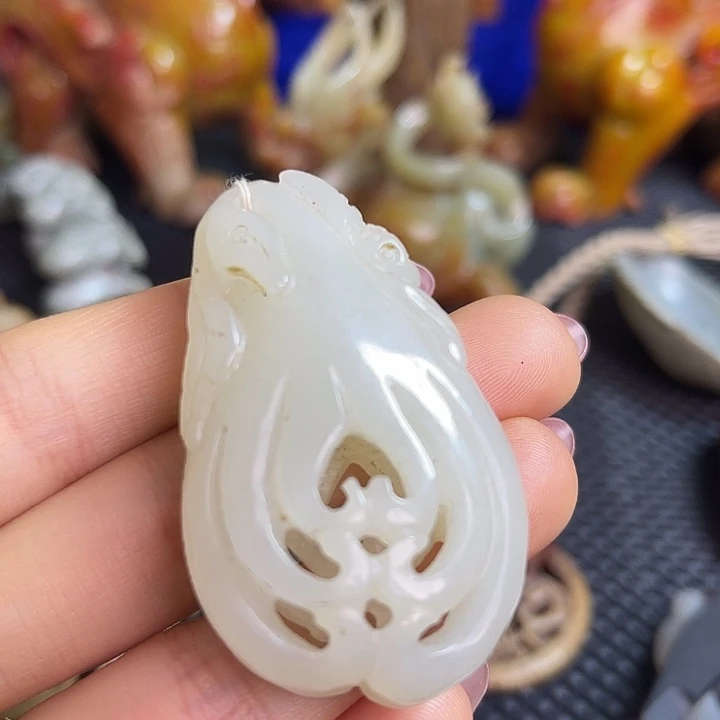 和田玉（糖玉）未镶嵌挂件