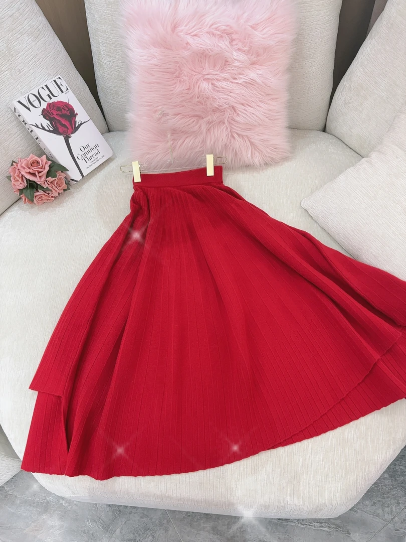 DC【凡尔赛迷雾】高级时尚洋气轻奢显瘦休闲半身裙