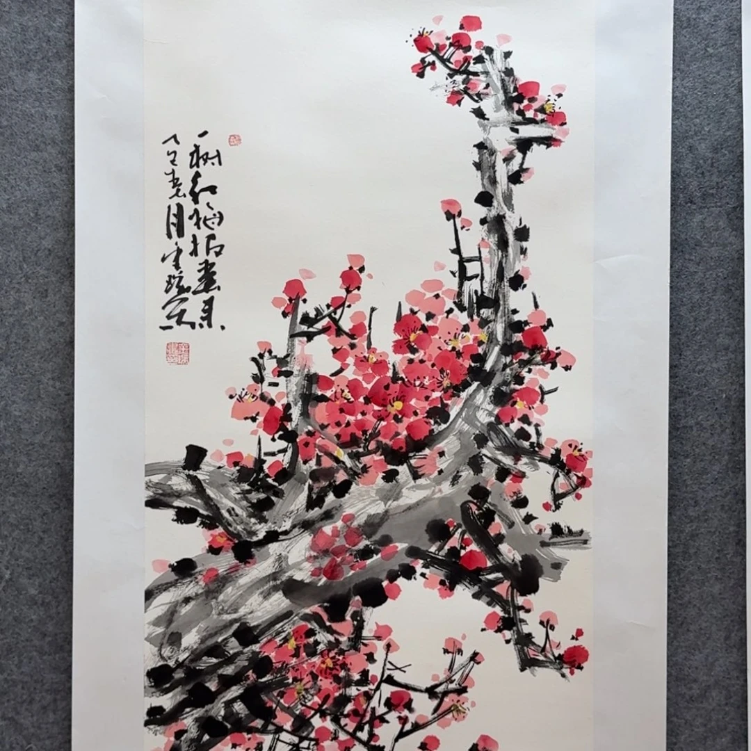 国画三尺作品花鸟作品