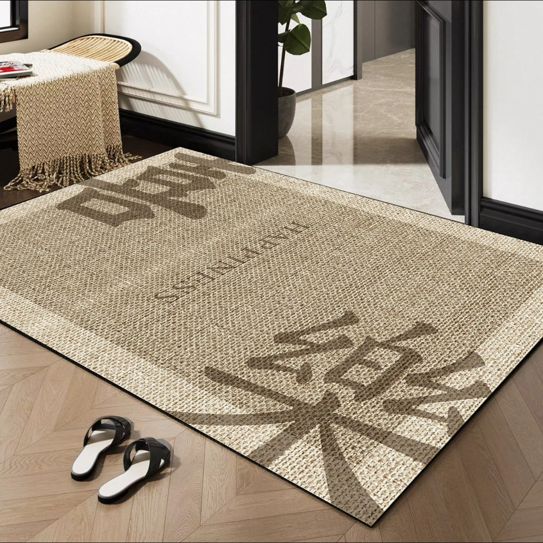 493【90*120】硅藻泥入户门地垫玄关脚垫进门耐脏垫子家用防滑垫