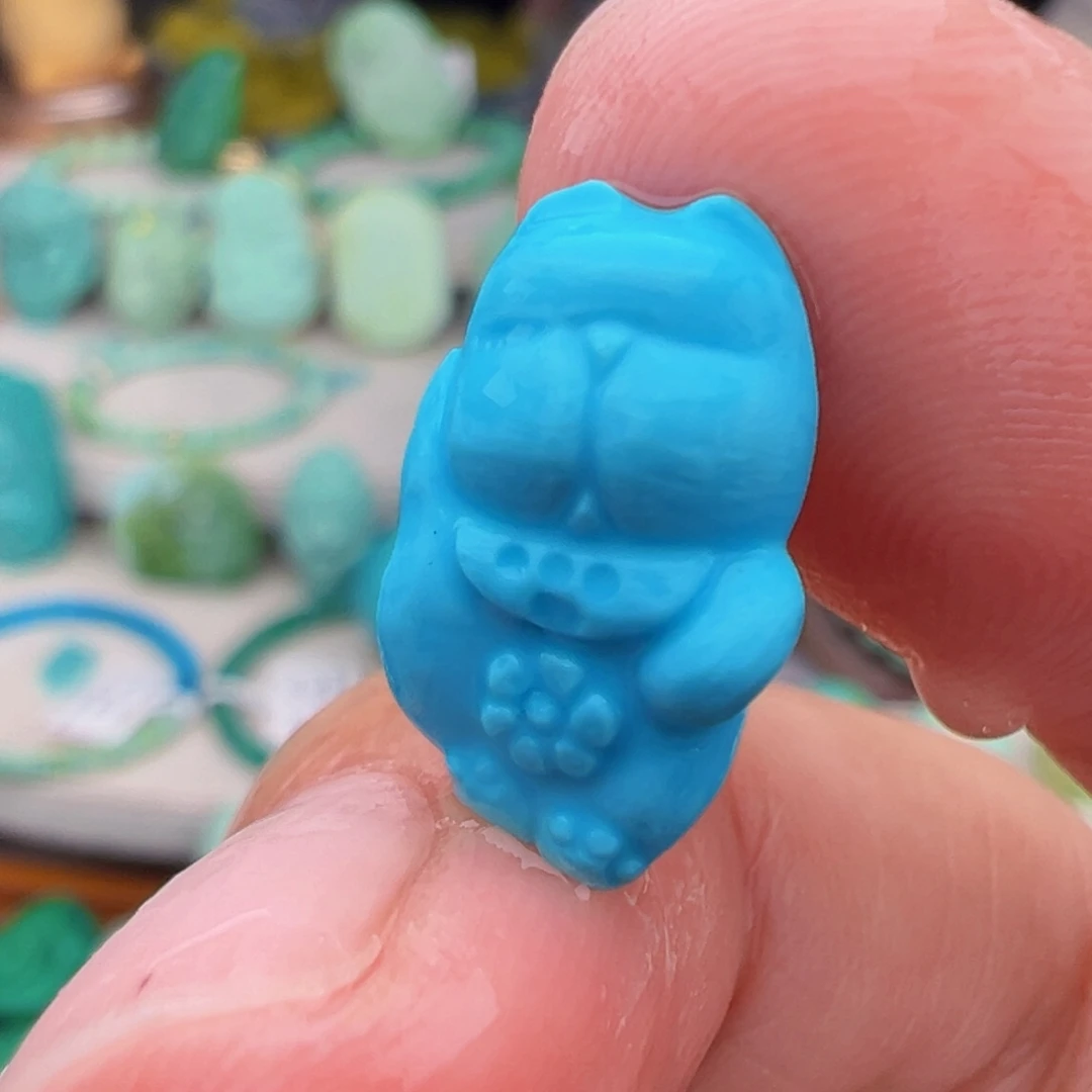 绿松石未镶嵌主播万珍