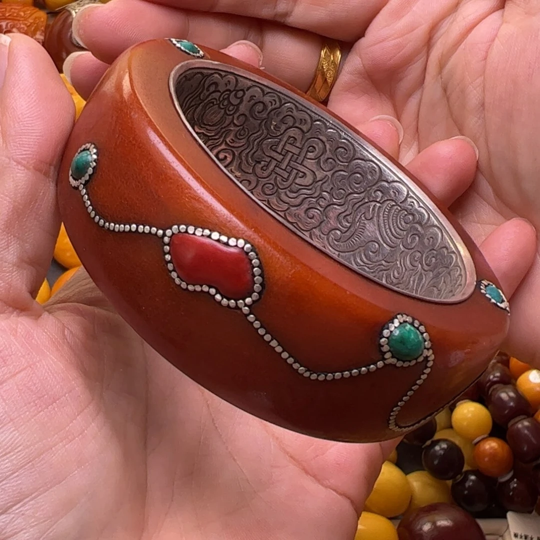 裸石蜜蜡未镶嵌60圈口