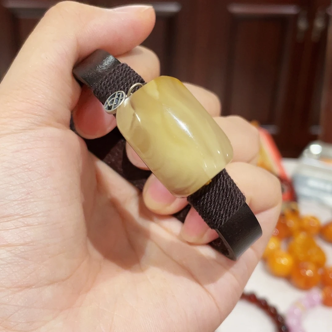 手链蜜蜡未镶嵌手串