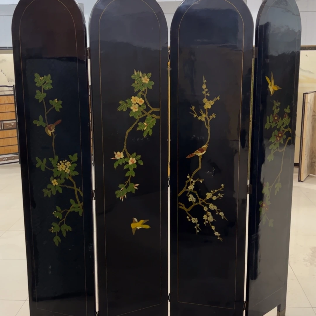 赵***提绘画屏风框画茶空间设计