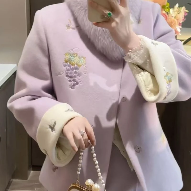 【婉婉定制】紫色羽绒服预CDX4YRF1643D