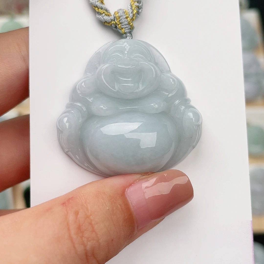 颈饰未镶嵌翡翠佛公