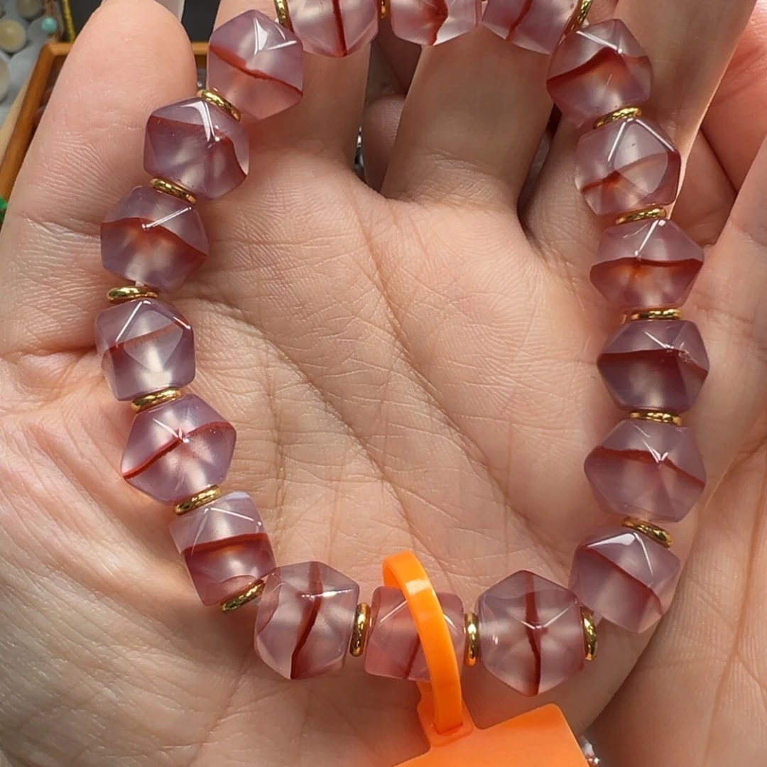 玛瑙/玉髓未镶嵌手链