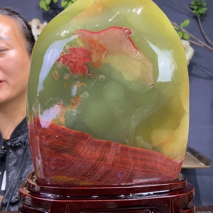 石材精品古青石摆件