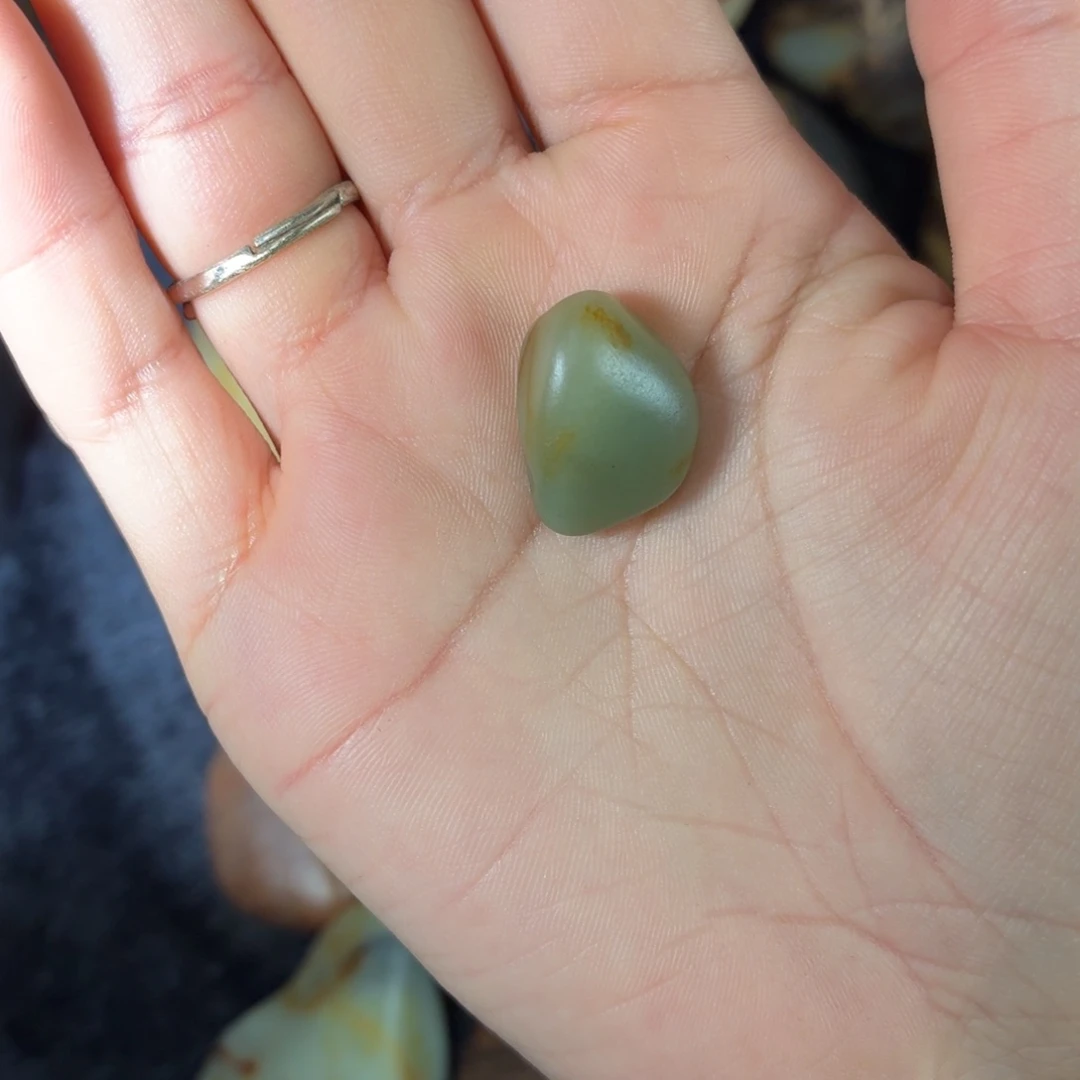 和田玉未镶嵌挂件5.1