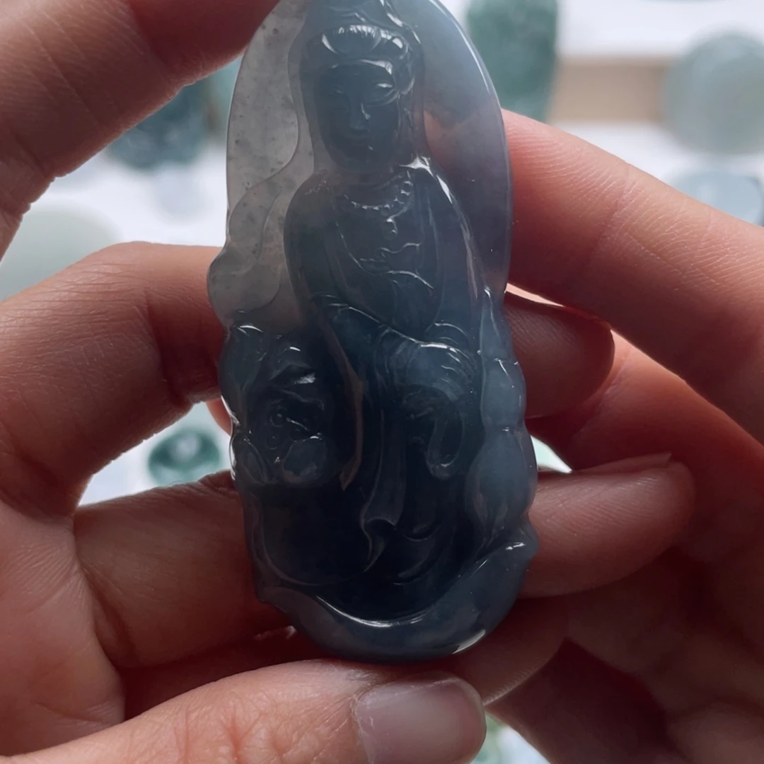 翡翠未镶嵌颈饰天然翡翠