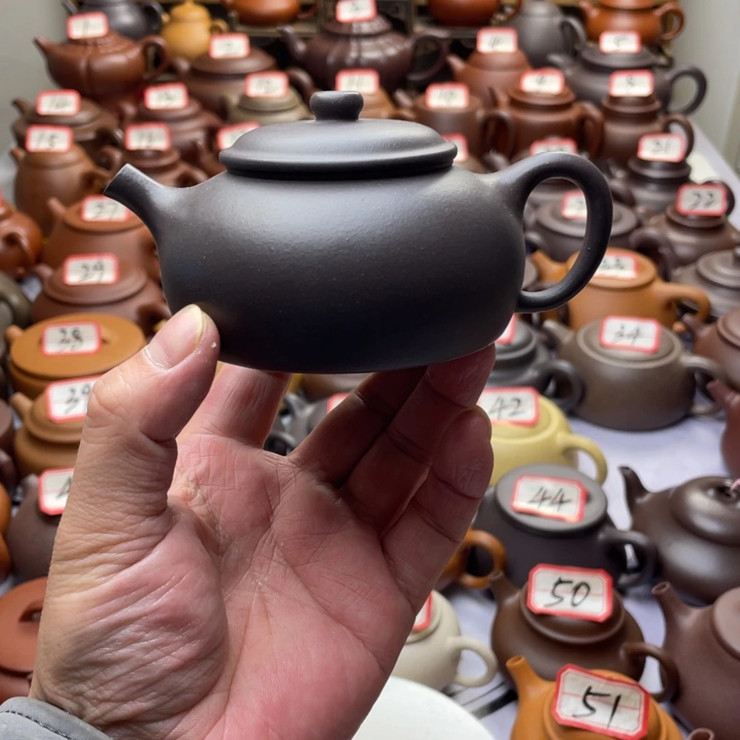 茶壶紫砂宜兴紫砂半手工