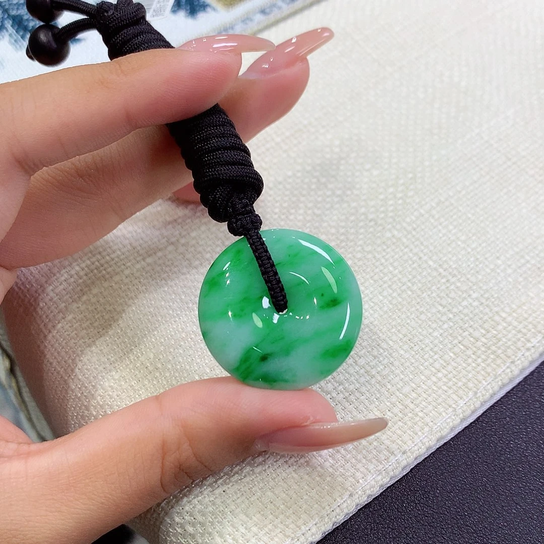 翡翠未镶嵌吊坠(不含链)27.3-5.7