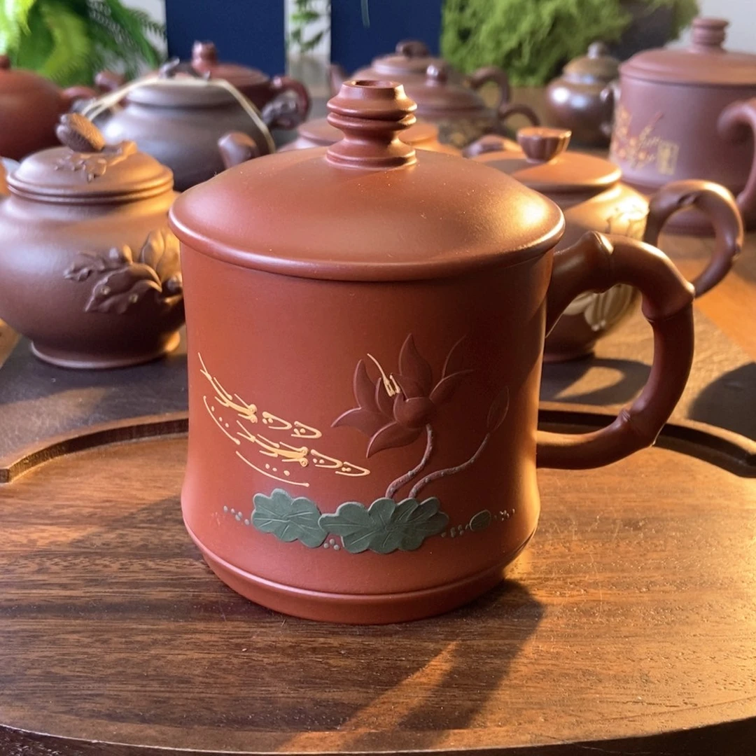 茶壶紫砂荷花杯 350 cc