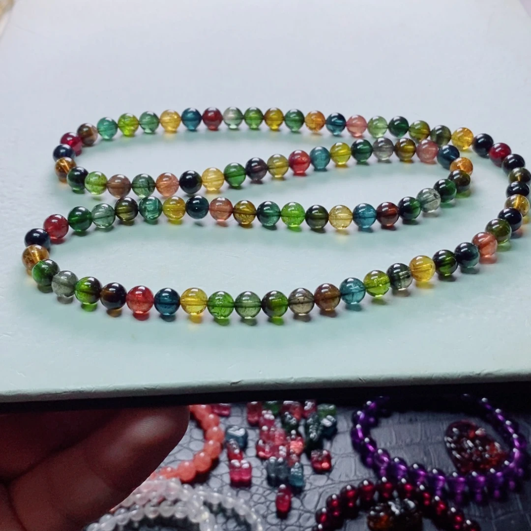 未镶嵌碧玺手链碧玺