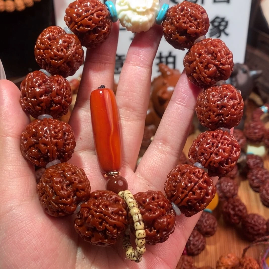 金刚菩提手串224配饰白龙