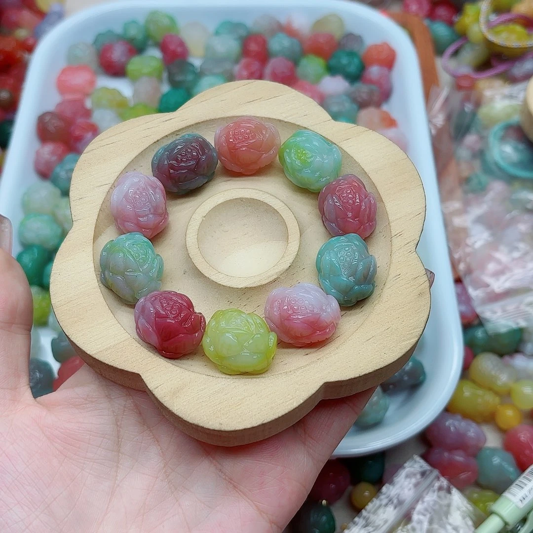 玛瑙/玉髓手链未镶嵌给****叶盐源29