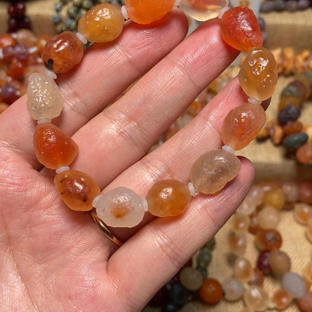 合金手链玛瑙/玉髓