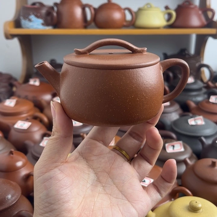 茶壶紫砂150cc降坡半手微瑕