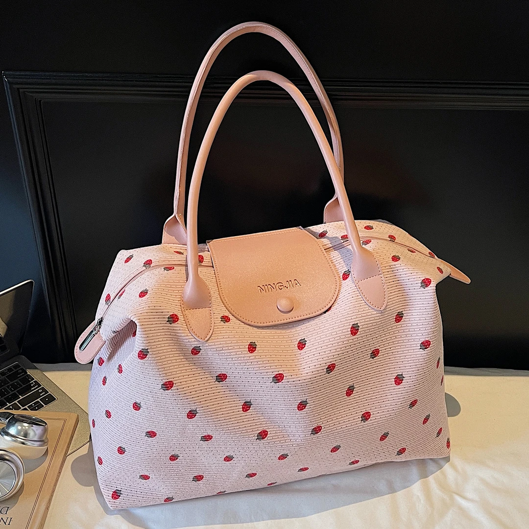 孕妇产妇专用待产包收纳袋短途学生旅行包大容量女轻便手提行李袋