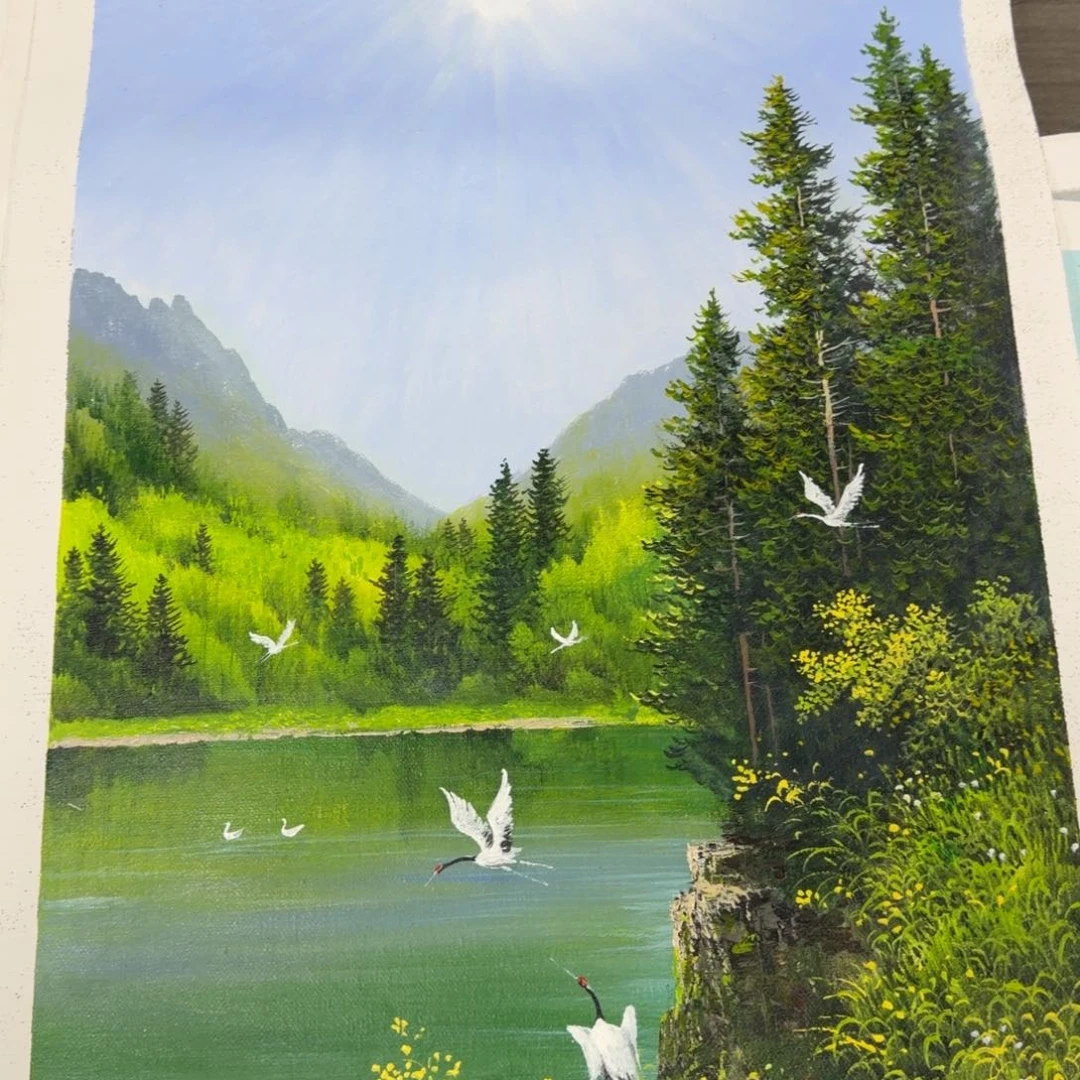 油画我也想要这样一