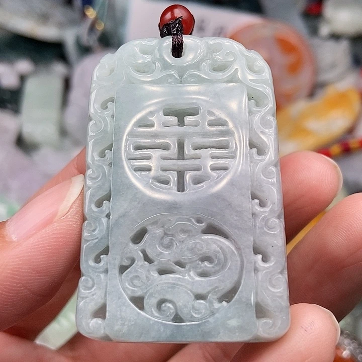 未镶嵌挂件翡翠翡翠