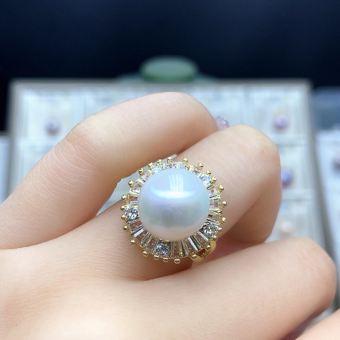 淡水珍珠颈饰合金